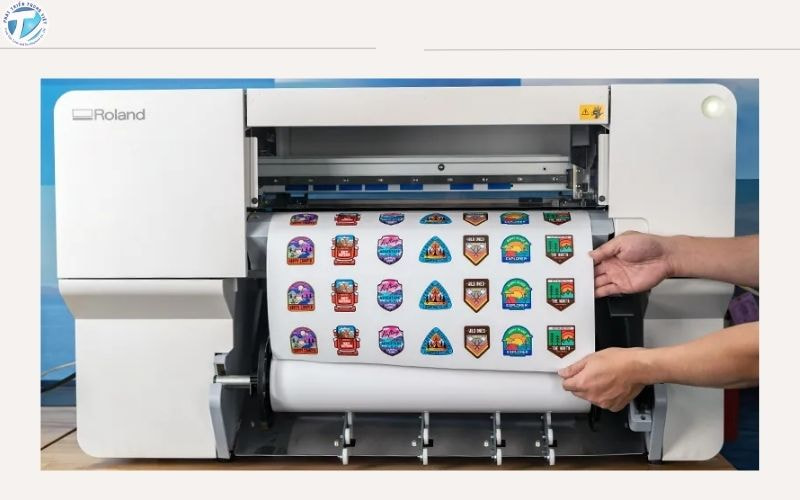 Chi phí đầu tư máy in sticker thấp